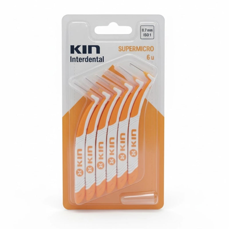 Kin Brossette Interdentaire Supermicro 6 Unité 0.7mm