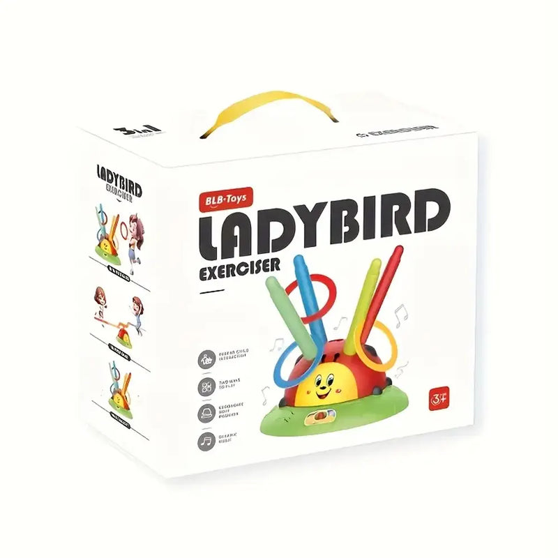 Jeu 2 en 1 Lancer d’Anneaux & Barrière Lumineuse - 4A+