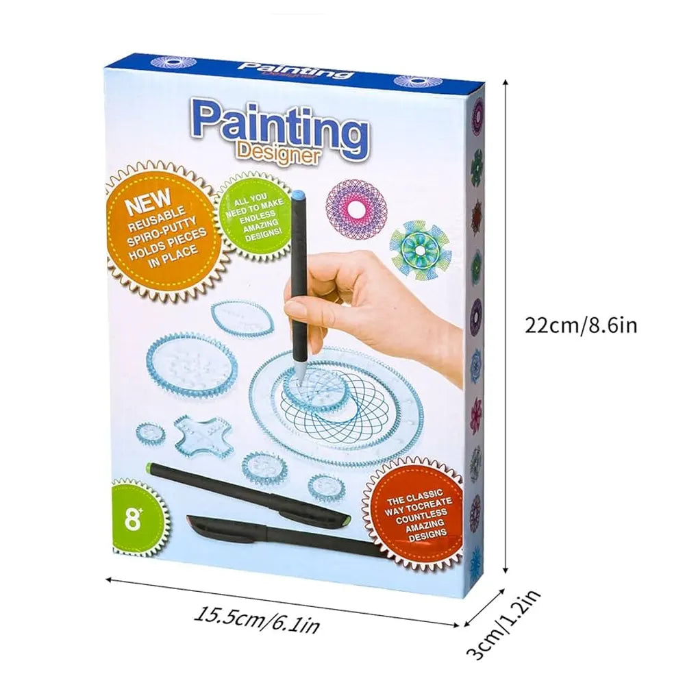 Kit de Dessin Spirographe - 8A+