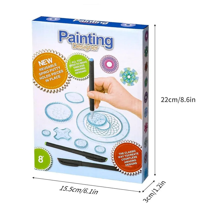 Kit de Dessin Spirographe - 8A+
