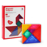 Puzzle Tangram Magnétique 9 Pièces – 6A+