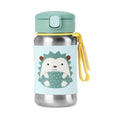 Skip Hop Gourde avec Paille en Acier Inoxydable 350ml - Hérisson