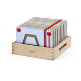 Viga Toys Tableau d’Écriture Magnétique 3A+ - Formes Géométriques