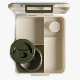 Citron Large Lunchbox with Insulated Food Jar - Green Dino