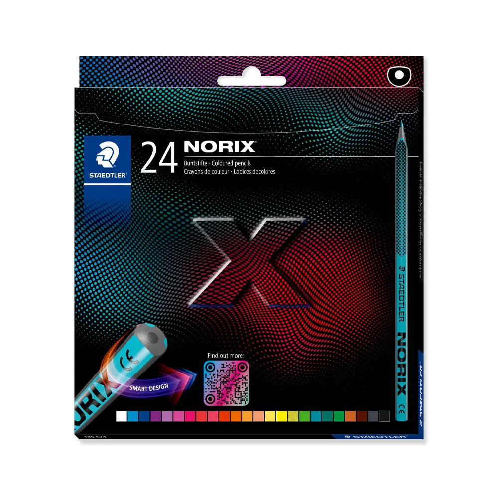Staedtler Boîte de 24 Crayons de Couleur 186 C24