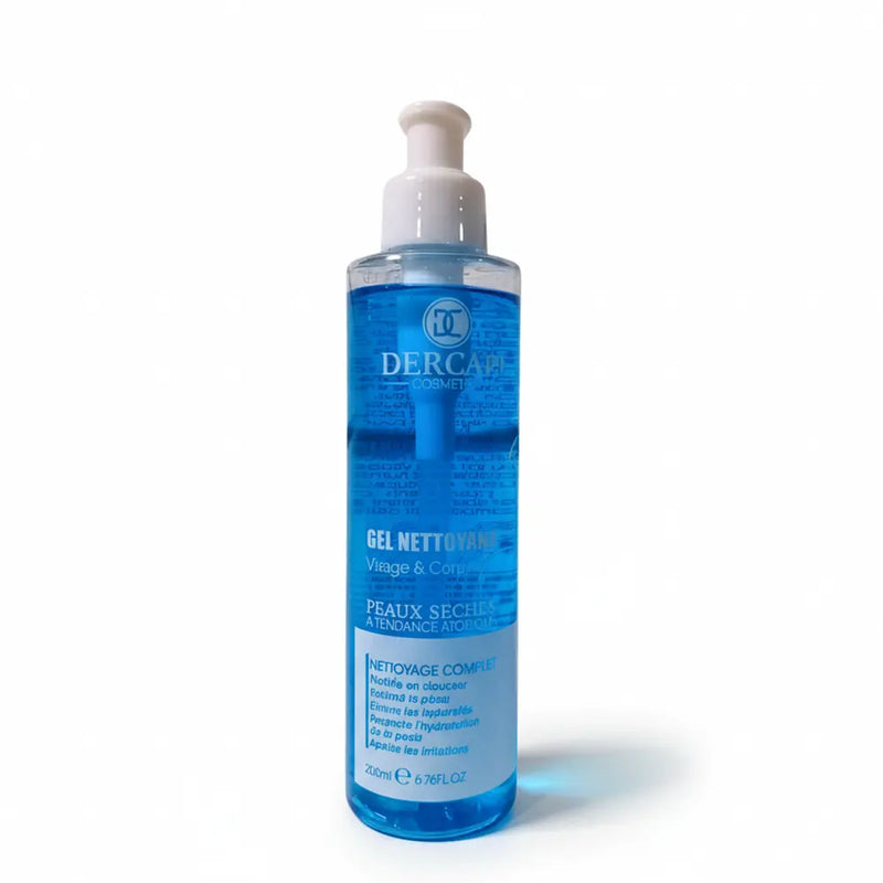 Dercapi Gel Nettoyant Peaux Seches 200ml