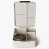 Citron Large Lunchbox with Insulated Food Jar - Green Dino