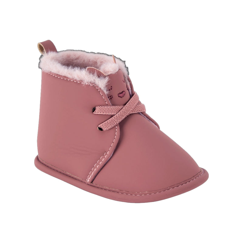 Carter's Baby Faux Fur Slippers - Pink
