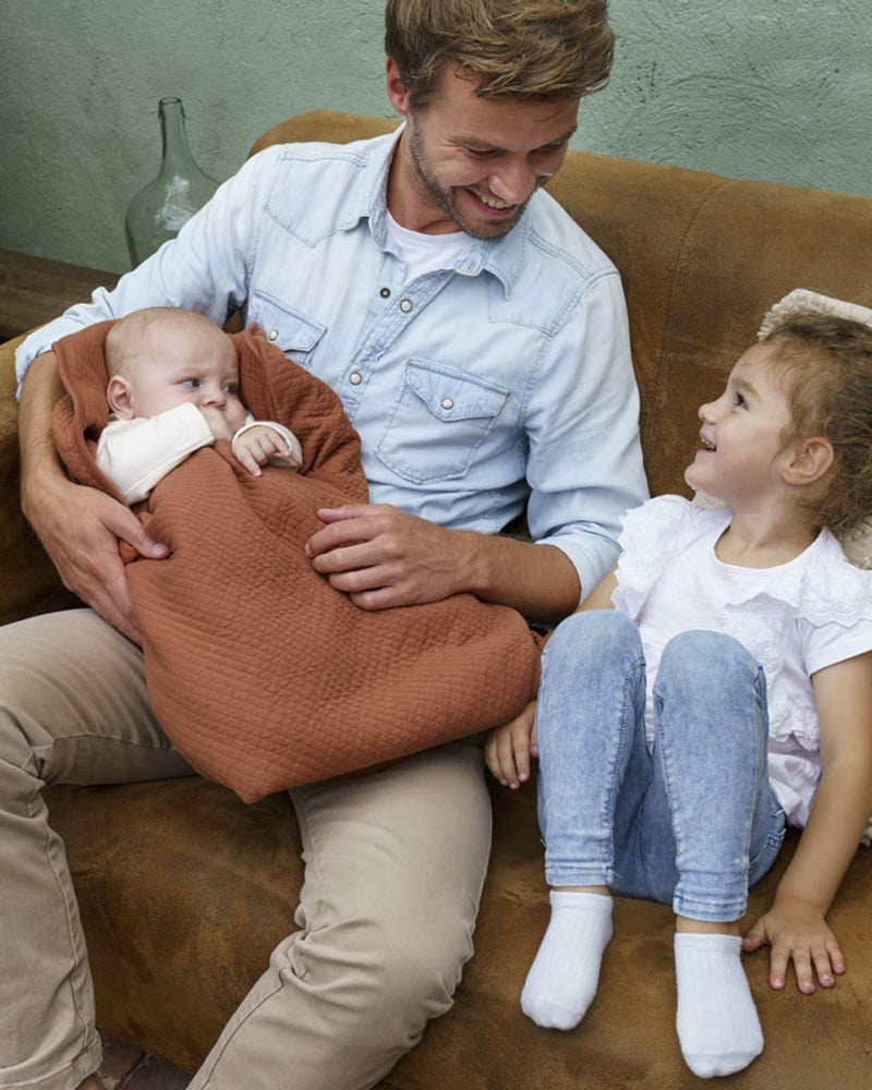 Couverture Bébé Dream Jersey 75×100 Doomoo - Terracotta