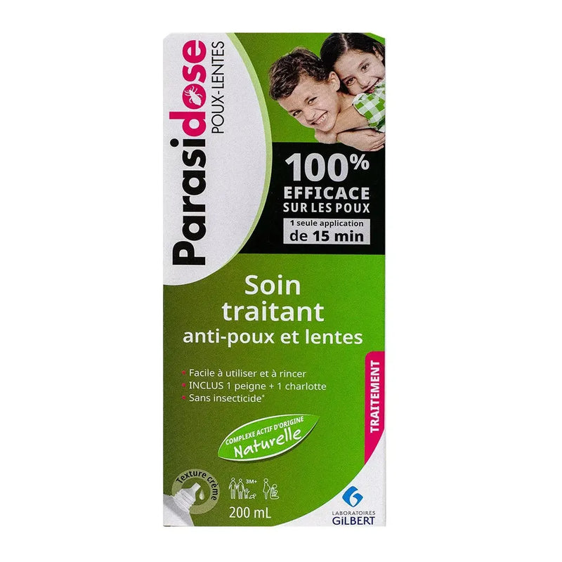Parasidose Gilbert Anti-Lice and Nits Treatment - 200ml