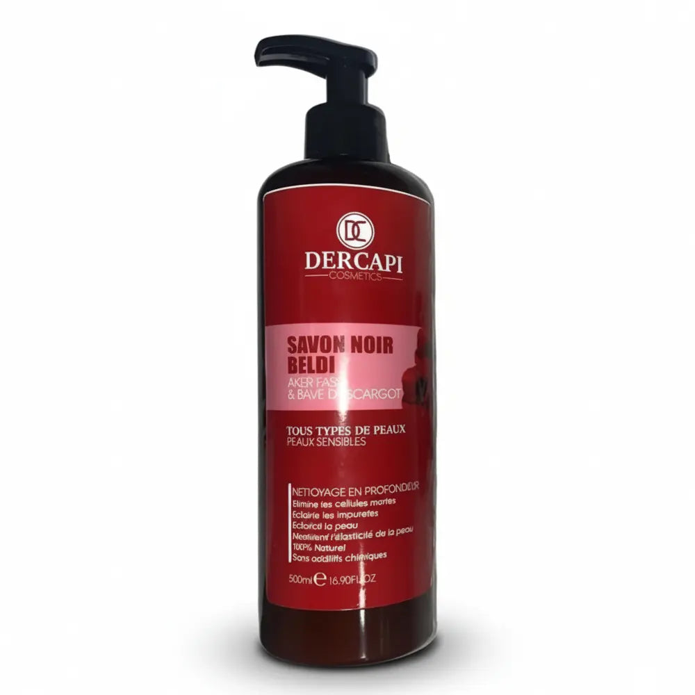 Jabón negro Dercapi Beldi Aker Fassi 500 ml