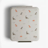 Citron Large Lunchbox with Insulated Food Jar - Green Dino