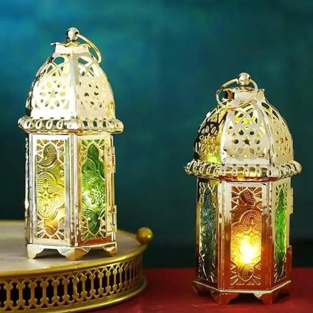 Farol para Vela - Multicolor