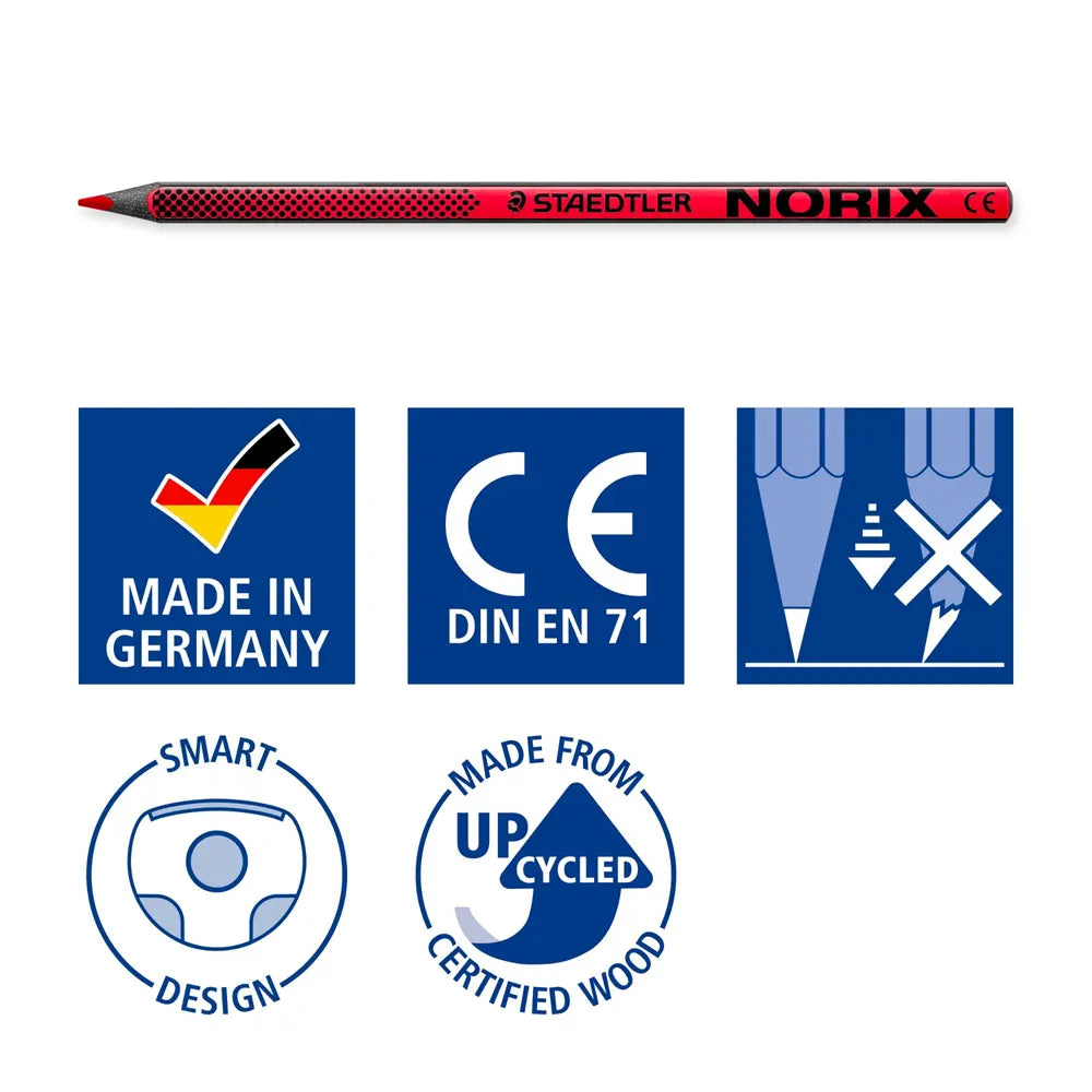 Staedtler Boîte de 24 Crayons de Couleur 186 C24