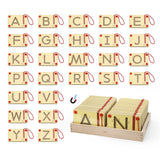 Viga Toys Tableau d’Écriture Magnétique Lettres Majuscules – 3A+