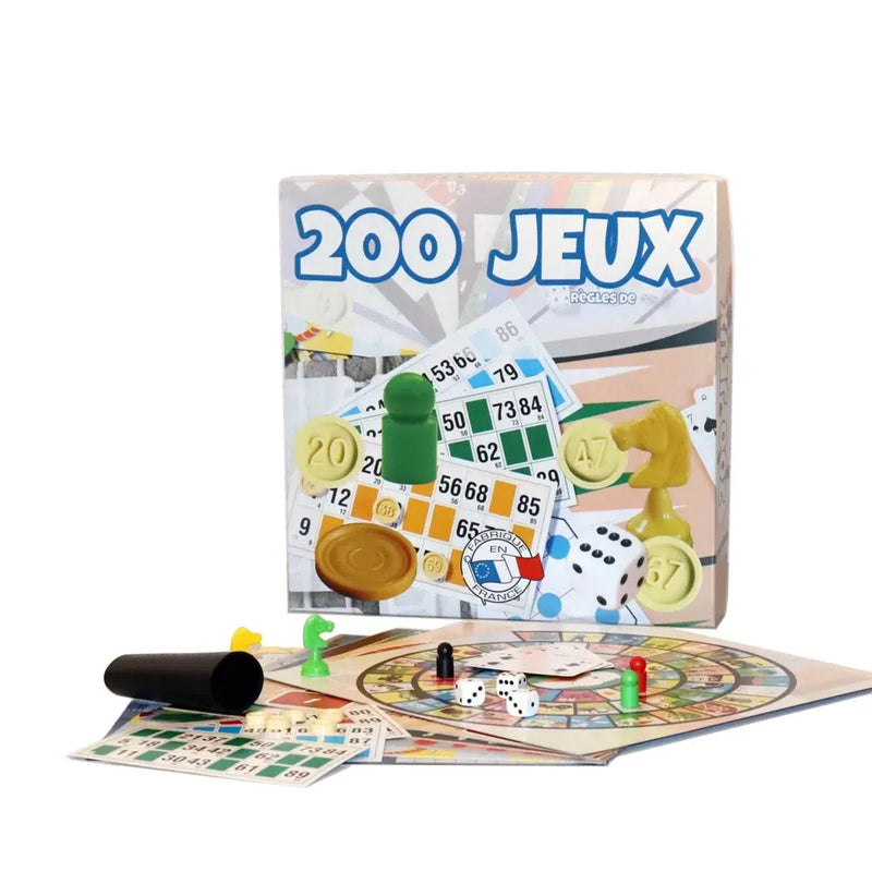 Ferriot Cric Coffret 200 Jeux de Société - 6A+