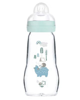 Biberon MAM en verre 260ml - Bleu