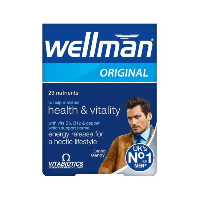 Vitabiotics Wellman Original 30 comprimidos
