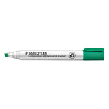 Staedtler Marqueur Whiteboard à Pointe Biseautée - Vert