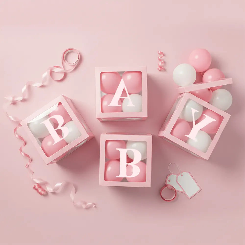 Lettre BABY Rose – 13cm