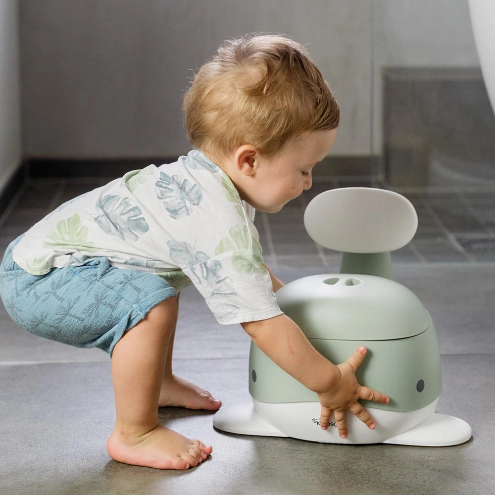 Pot d’Apprentissage - Baleine Olive