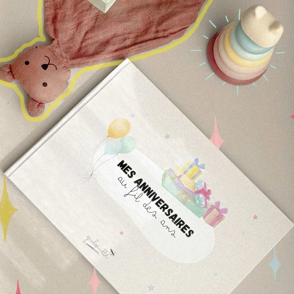 Album mes Anniversaires au Fil des Ans