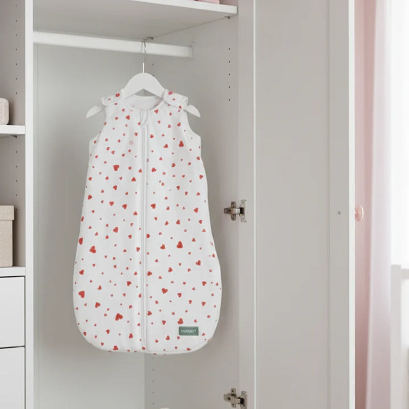 Babymat Saco de Dormir de Invierno con Cremallera - Love