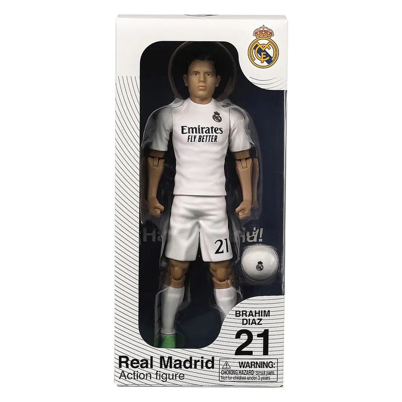 Figurine de Football 20cm SOCKERS Brahim Diaz Real Madrid 3A+