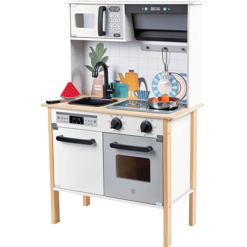 Hape Cuisine Moderne Interactive en Bois 3-8A