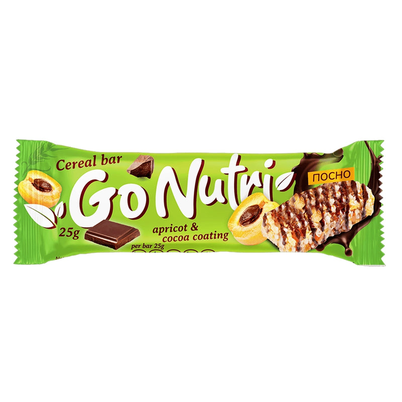 Vitalia Health Food Go Nutri Cereal Bar With Apricot & Cocoa Coating - 25g