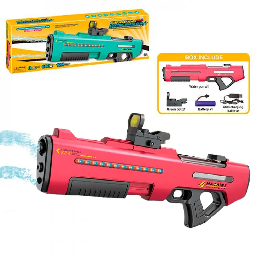 Pistolet à Eau Automatique Blaster Électrique Haute Pression - 5A+