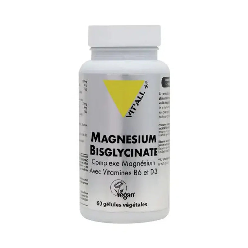 Vit'All+ Magnésium Bisglycinate - 60 Gélules