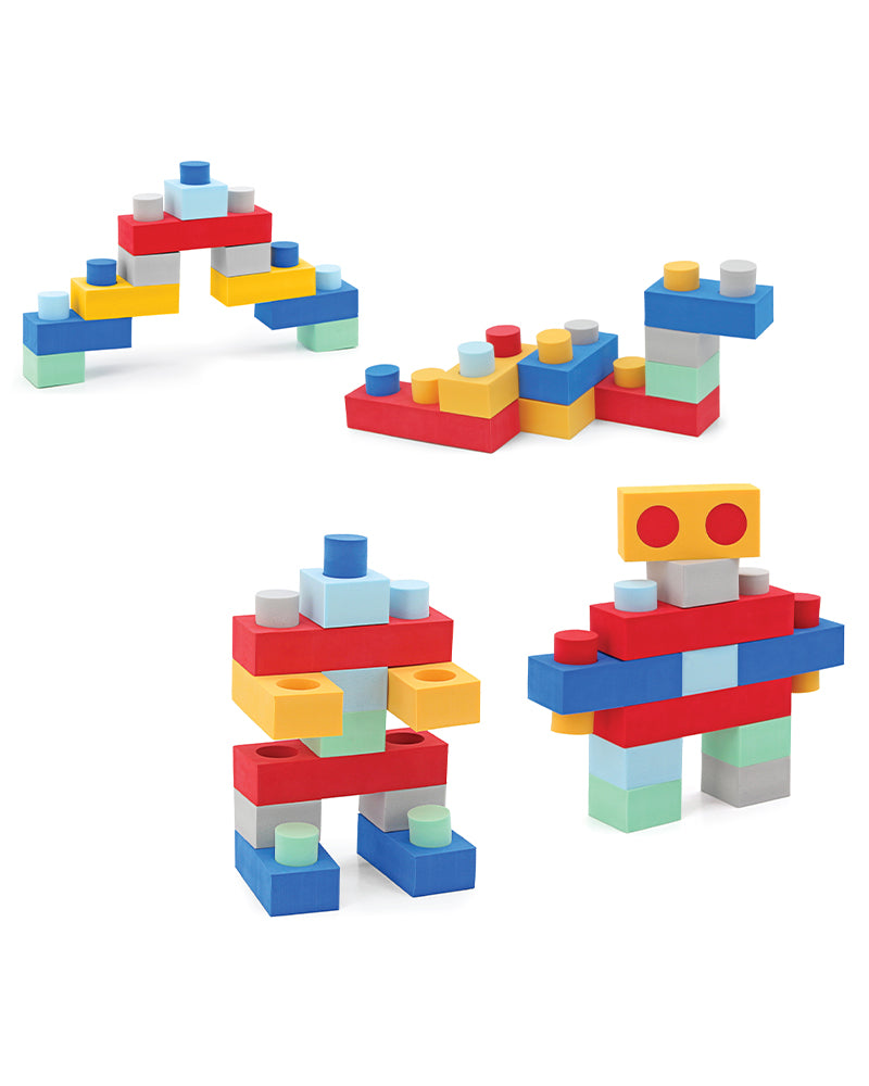 Sunta Blocs de Mousse 32 Pièces 3A+