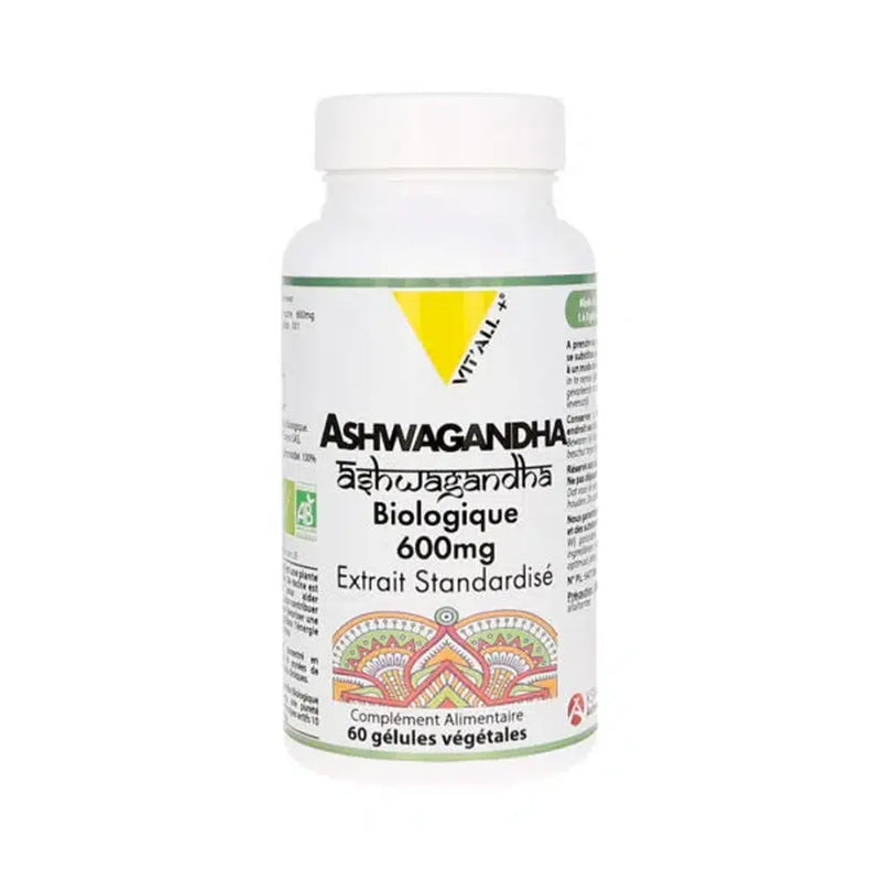 Vit'All+ Ashwagandha 600 mg - 60 cápsulas