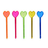 Lot de 100 Pics à Cupcake Couleur Unie