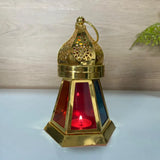 Metal Lantern 11.2x16.7 cm - Gold