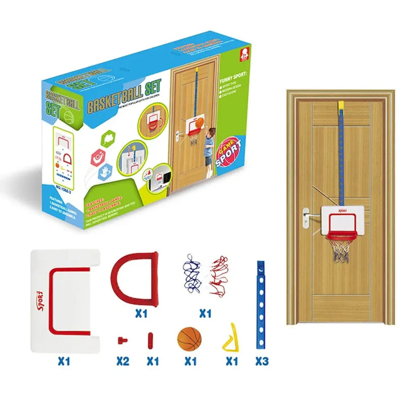 Mini Door Hanging Basketball Set – 3Y+