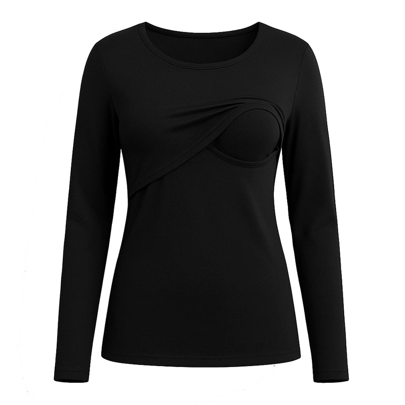 Bambidou Pull d'Allaitement Manches Longues - Noir