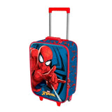 Maleta de viaje infantil blanda 3D - Spiderman