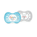 Lot de 2 Sucettes Anatomiques Silicone Dodie +18m - Night