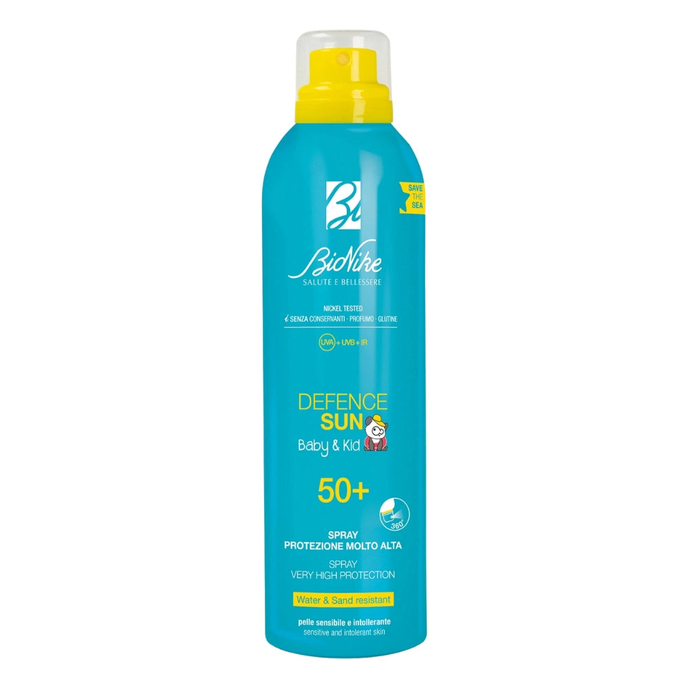Bionike Defence Sun Baby & Kids Spray Transparent 50+ 200ml