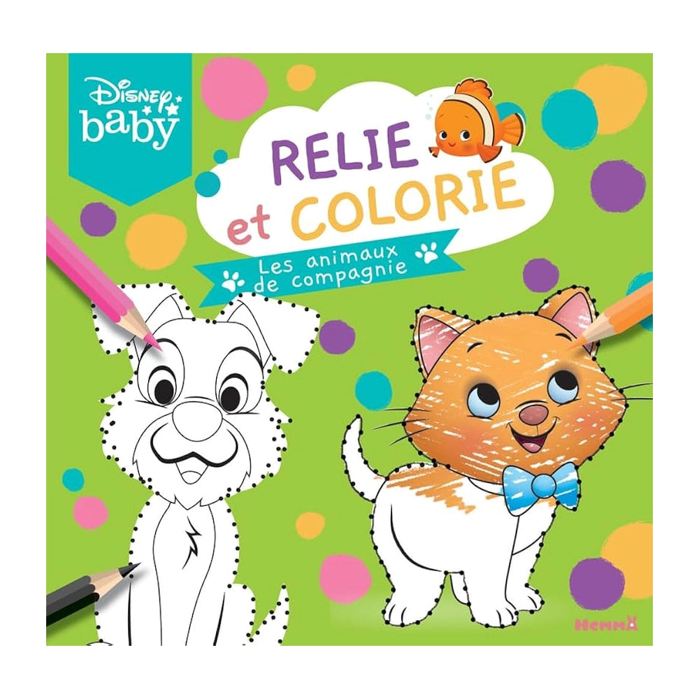 Les Animaux Sauvages - Relie et Colorie