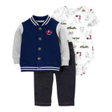 Ensemble 3 Pièces Bébé Garçon Carter's - Multi