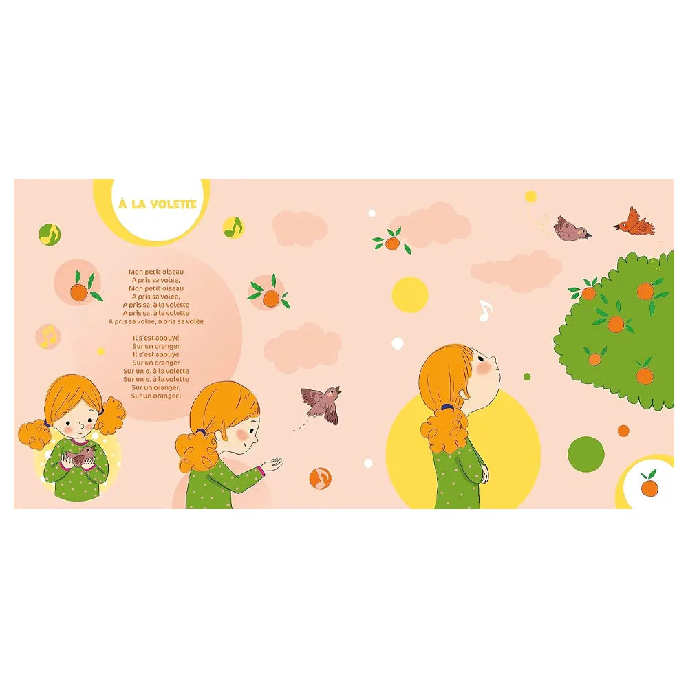 Mes Joyeuses Comptines et Chansons Grand Format avec Boîtier