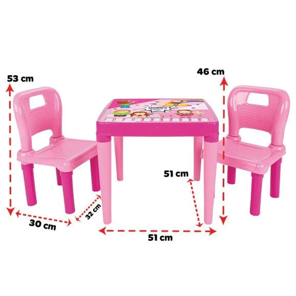 Pilsan Bureau pour Enfants 3A+ - Rose
