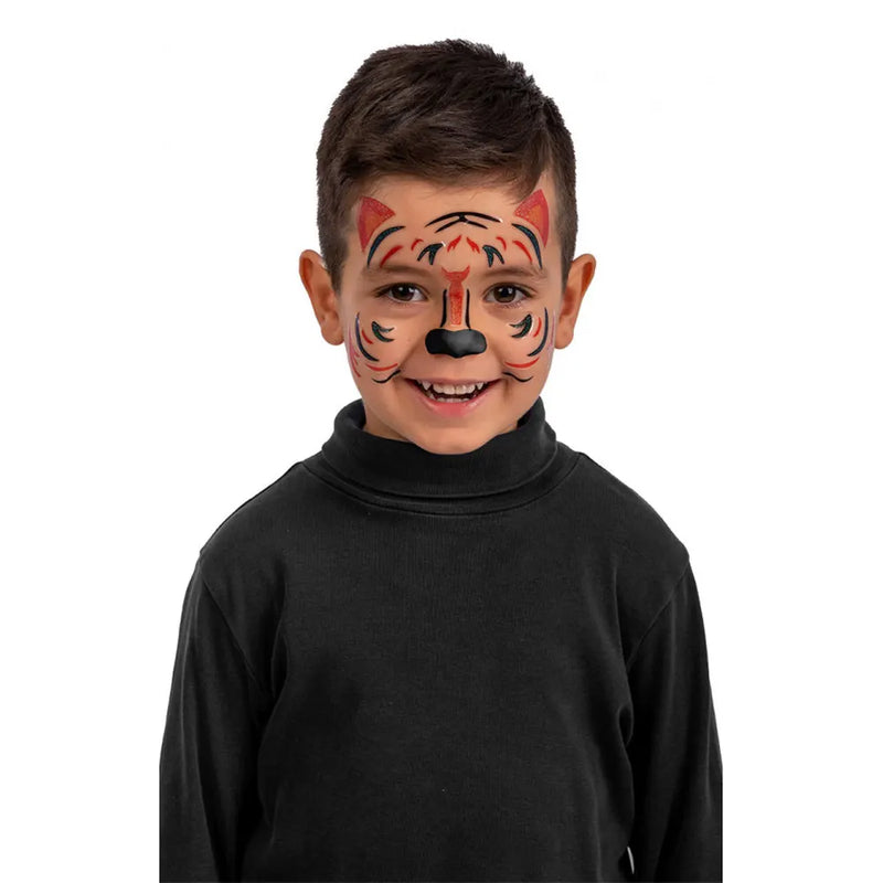 Autocollants Visage de Tigre
