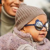 ki ET LA Lunettes Sun 2-4 ans Ours - Bleu Marine