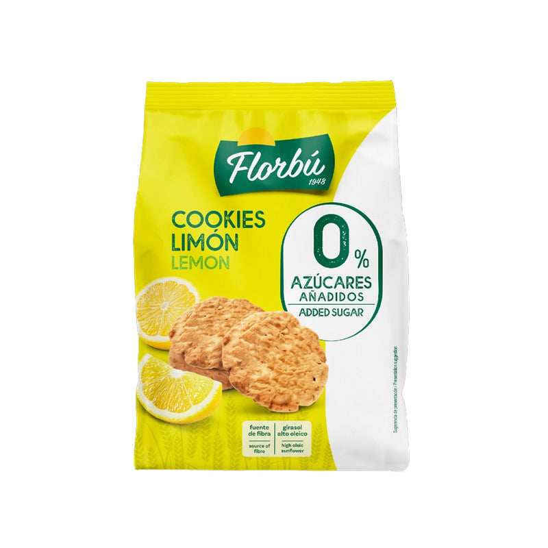Florbú Mini Cookies de Limón Sin Azúcar - 130g