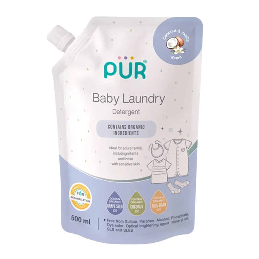 Pür Détergent Lessive Anti-Tâches Bébé - 500ml