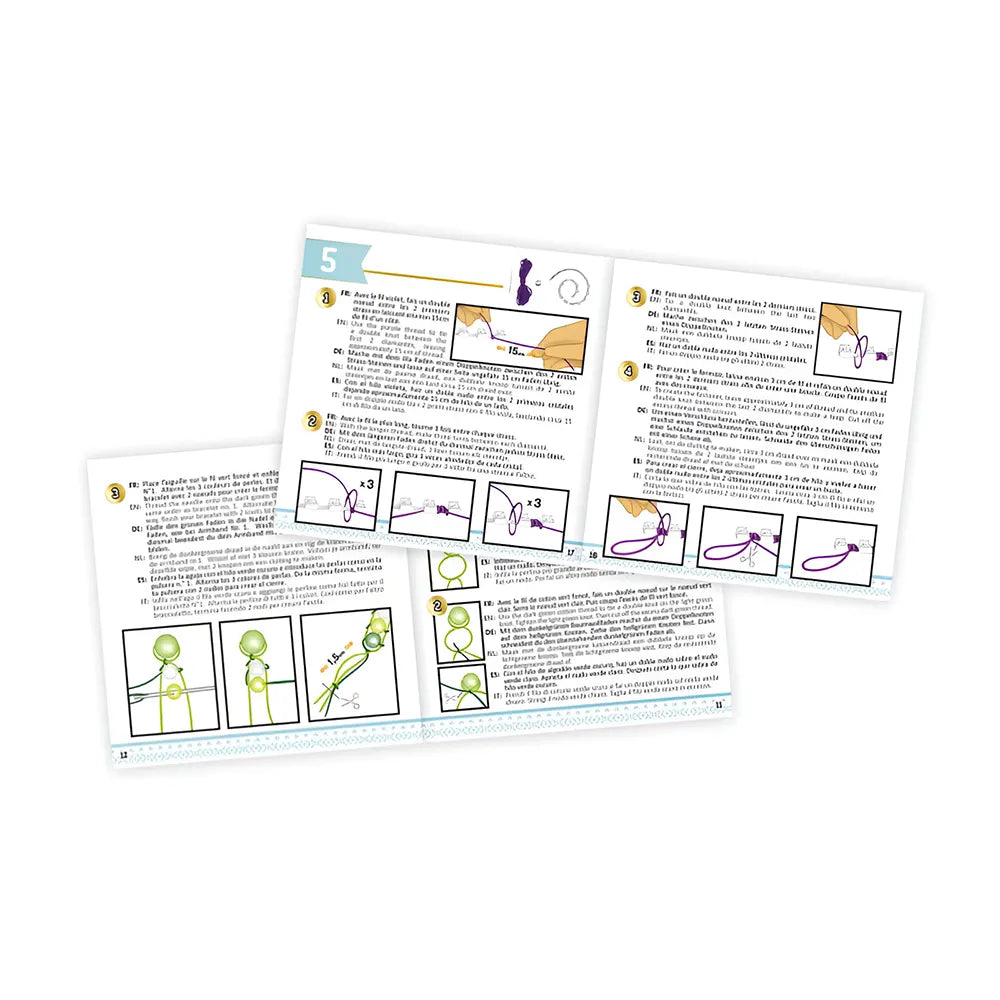 Buki Kit Créatif Bracelets 8A+